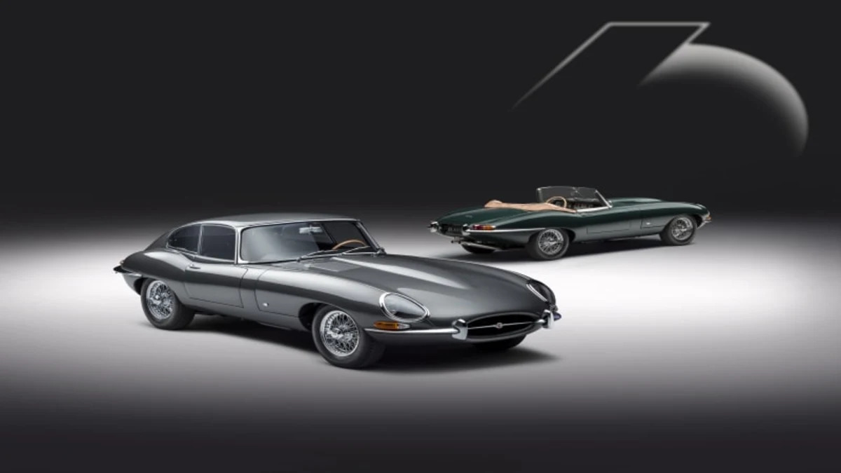Jaguar celebrates 60 years of the E-Type with six pairs of restomod cars